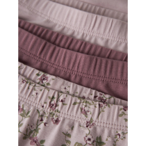 NAME IT 3-Pak Tights Violet Flower 